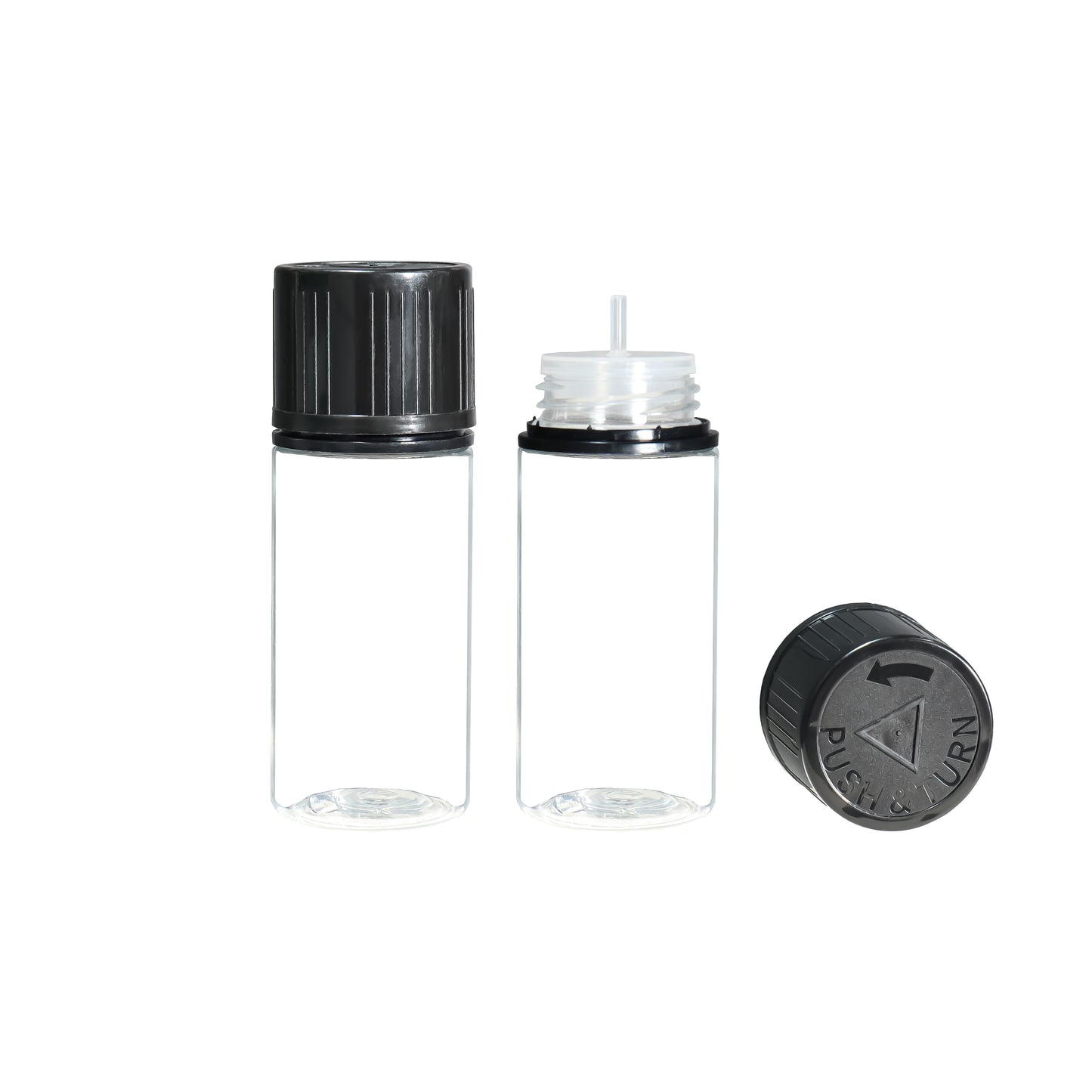 HDV3FM-100ML PET plastic dropper E-liquid E-juice bottle
