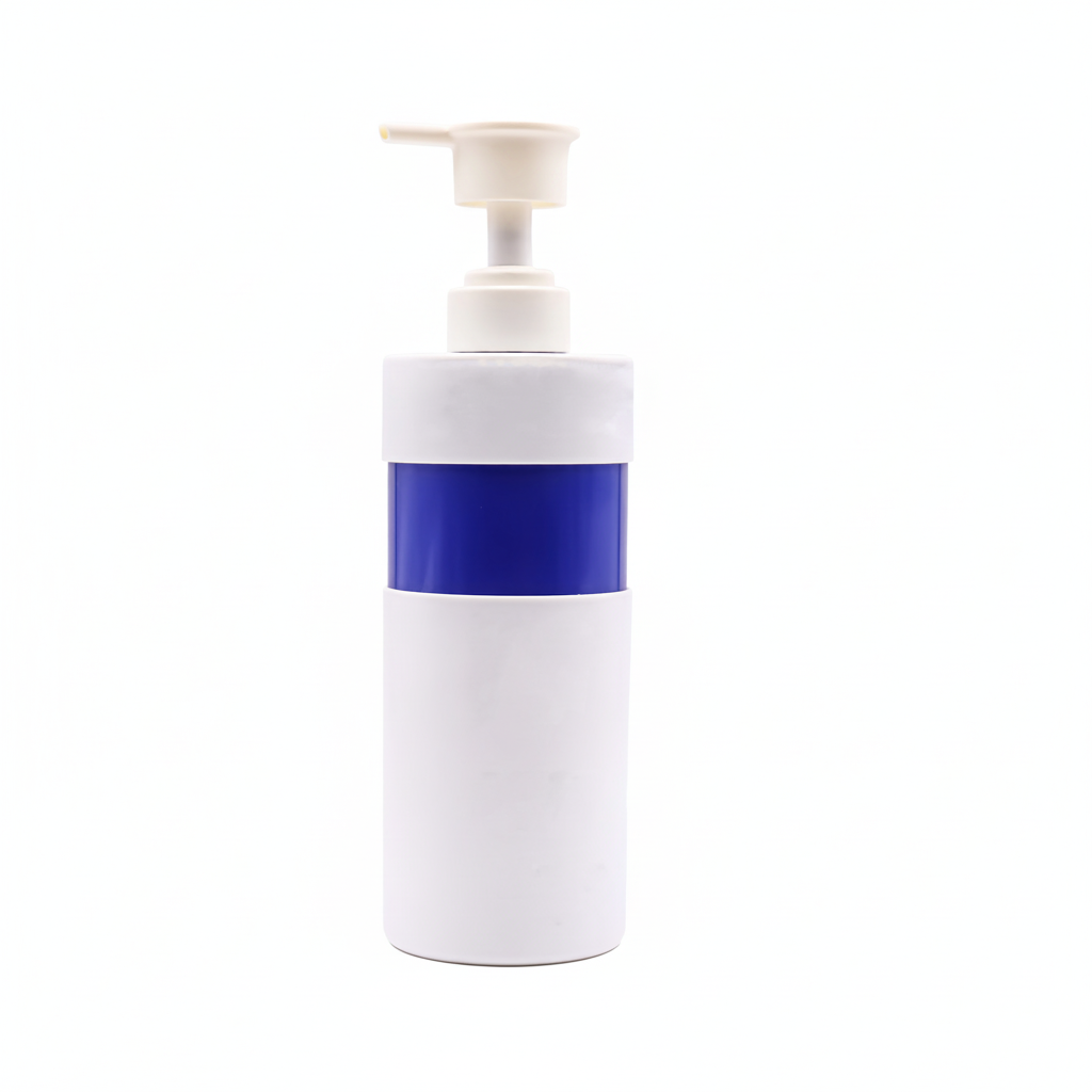 HDETPBB-500ml Shower Gel Shampoo Plastic PET Pump Bottle