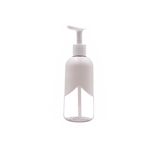 HDETPBG-500ml Shower Gel Shampoo Plastic PET Pump Bottle