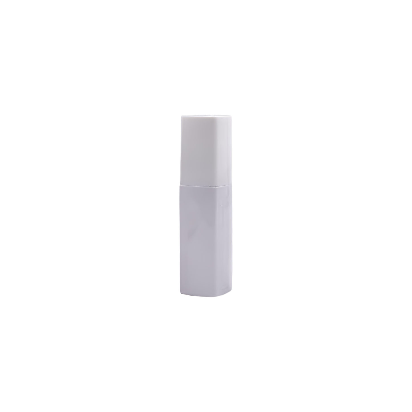 HD ETCSC4 60ml Square Pump Bottle– White Plastic Cosmetic Skincare Packaging with Pump Bottle