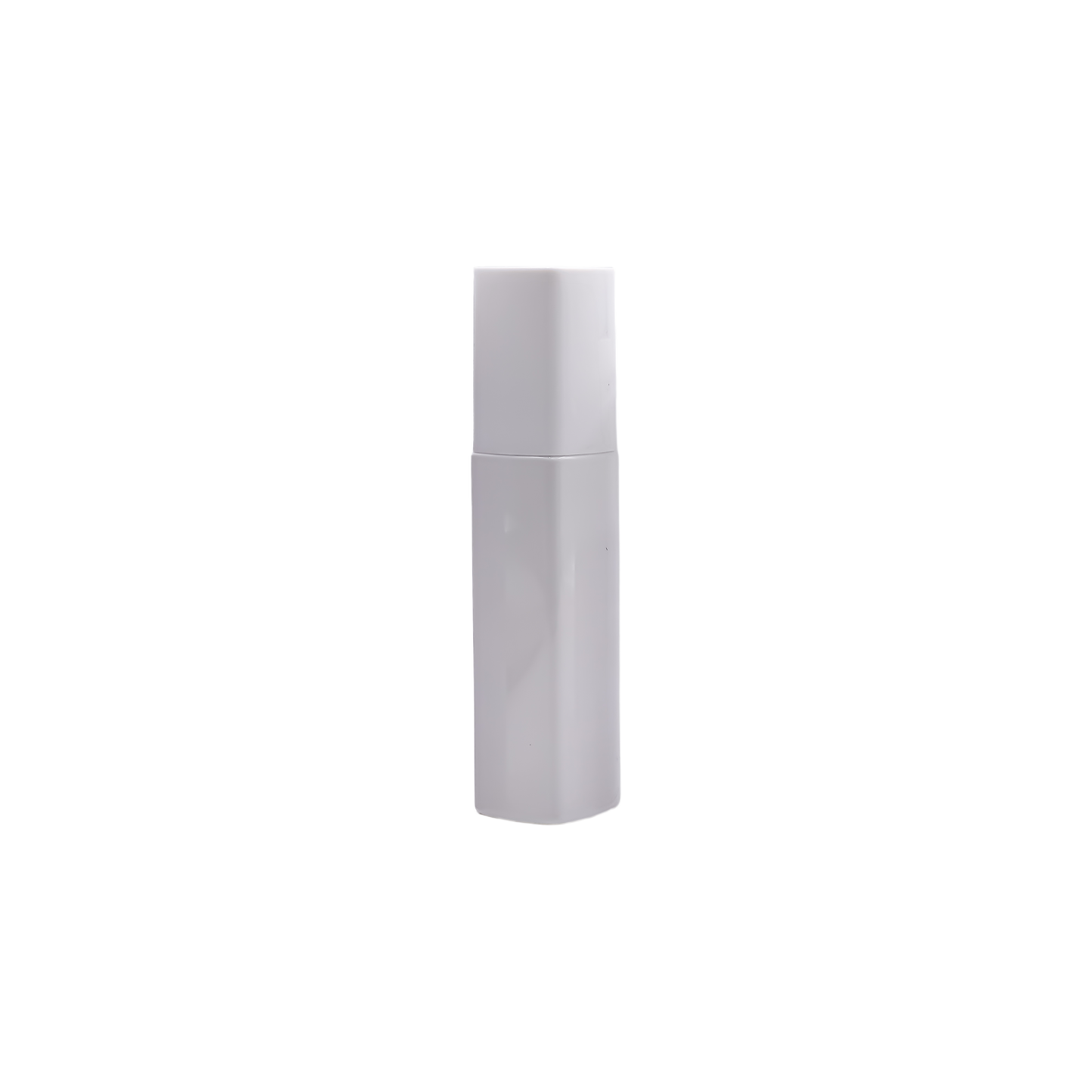 HD ETCSC4 80ml Square Pump Bottle– White Plastic Cosmetic Skincare Packaging with Pump Bottle