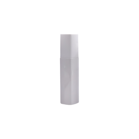 HD ETCSC4 80ml Square Pump Bottle– White Plastic Cosmetic Skincare Packaging with Pump Bottle