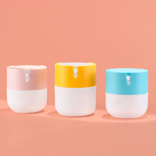 HD-PP-8469 PP Plastic Airless Round Pump Jar 15ml 30ml 50ml