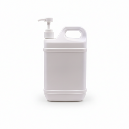 1L White Plastic Lotion Pump Bottle For Personal Care