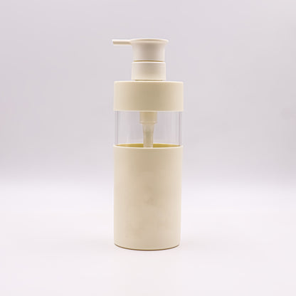 HDETPBC-500ml Shower Gel Shampoo Plastic PET Pump Bottle