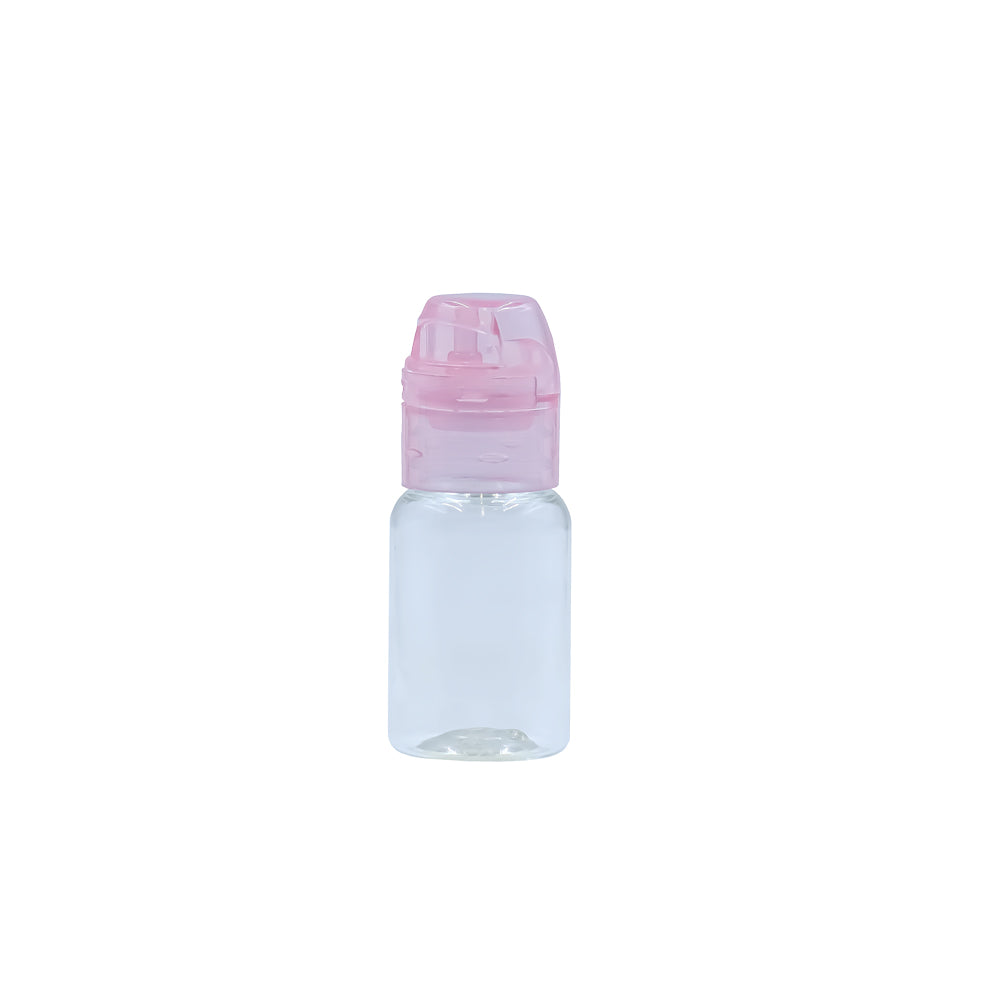 15ml PET Tattoo Ink Bottle with Flip Cap & Tamper Proof – PMU Pigment Container